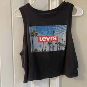 Size small Levis cropped top, classic.